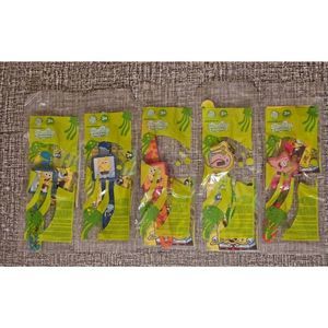 SpongeBob SquarePants 2010 Burger King Character Watches Set of 5 NIP Sealed NWT